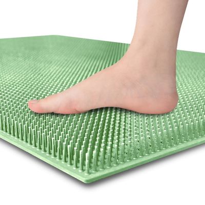 comprare Di LFGB cuscinetto della doccia della caduta degli anti di slittamento del bagno del silicone del platino del tappeto da bagno di slittamento non anti del cuscinetto della doccia bambini del bagno online manufacture