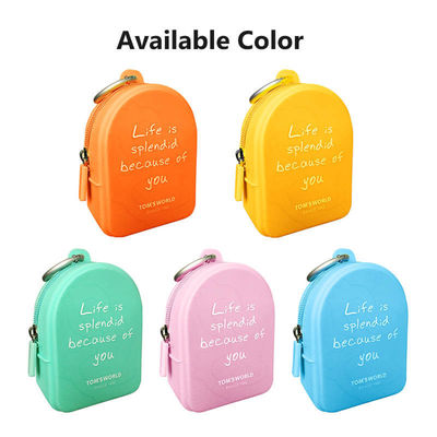 comprare Fenolio libero Silicone Zero Wallet impermeabile Zaino a cerniera Forma Zaino per piccoli oggetti online manufacture