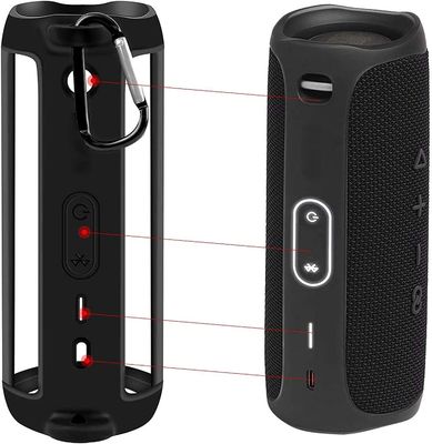comprare Fabbrica Custom Style Bluetooth altoparlante silicone copertura copertura protettiva conchiglia tutto-round copertura protettiva anti-collizione online manufacture