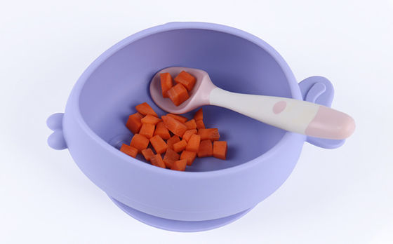 Il pesce molle del fumetto dei bambini del silicone ha modellato la ciotola delle stoviglie dei bambini del silicone del commestibile della ciotola del pollone