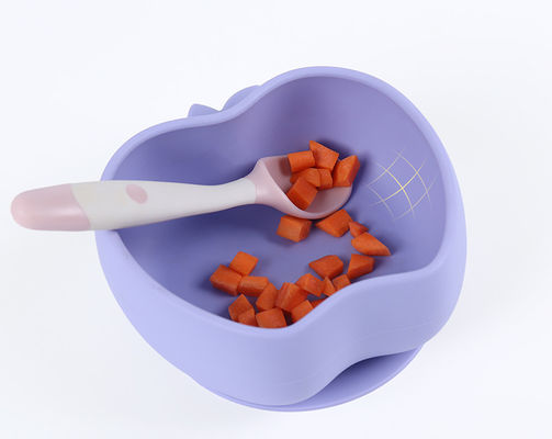 Coppe da aspirazione in silicone per bambini senza bisfenolo A Coppe e ciotole da aspirazione per bambini