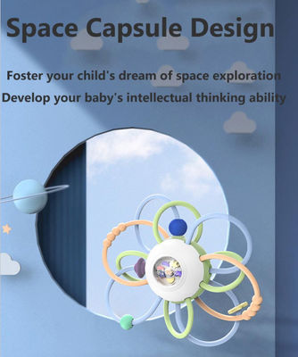 Bambino del silicone del commestibile che mastica i giocattoli sensoriali del silicone del puzzle dei bambini dei giocattoli