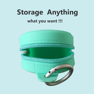 OEM Borsa per monete Bambini Borsa da cambio Borsa per monete Silicone Borsa per monete Silicone Portafoglio di viaggio Borsa per borse Silicone