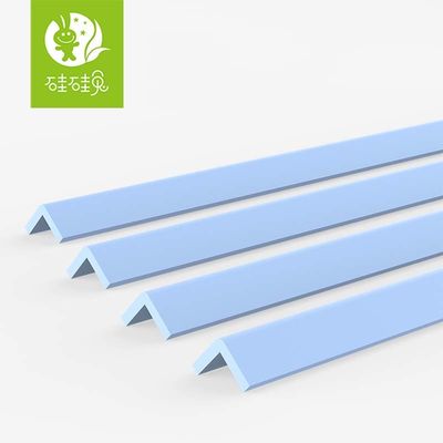 Striscia antiurto di protezione dell'angolo della tavola dell'angolo della parete del bambino antiurto della striscia del silicone dei bambini