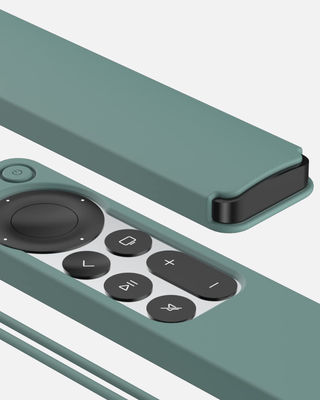 Adatto per il telecomando Apple TV Manica protettiva in silicone anti caduta e manica protettiva in silicone antipolvere