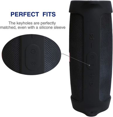 Rivestimento protettivo antiurto del silicone dell'altoparlante multifunzionale di Bluetooth per la copertura molle portatile del silicone dell'altoparlante