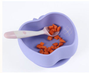 Grado alimentare Coppa di aspirazione grande per bambini Tazza di silicone per bambini Tazza alimentare integrata antiscivolo