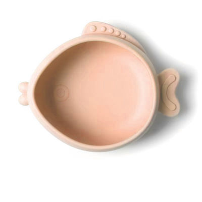 Tazze complementari di aspirazione dell'alimento del bambino inodoro, ciotole delle stoviglie, ciotola integrata delle stoviglie dei bambini del silicone del commestibile