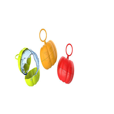 Bombo d'acqua riutilizzabile Pallone d'acqua di silicone facile da riempire Pallone d'acqua giocattolo da gioco all'aria aperta