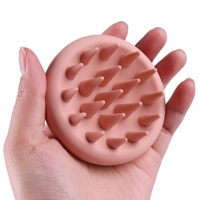 Spazzola per massaggiare il cuoio capelluto in silicone per pulizia profonda e salute dei capelli