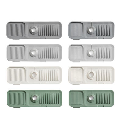 Manicotto del rubinetto in silicone Tavolo Mat utensili da cucina lavanderia del lavandino Sapone Spugna supporto accessori Matta per il deposito di piccoli attrezzi
