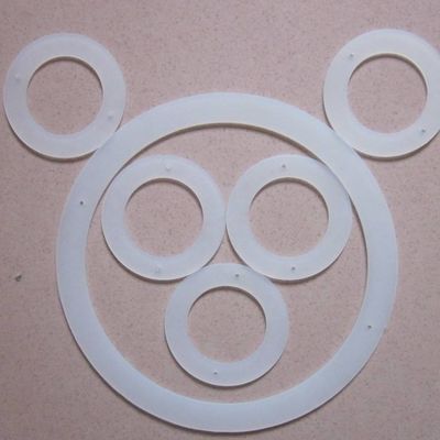 Anello di sigillamento trasparente per alimenti, a prova di polvere, impermeabile, resistente alle alte temperature, in forma di O