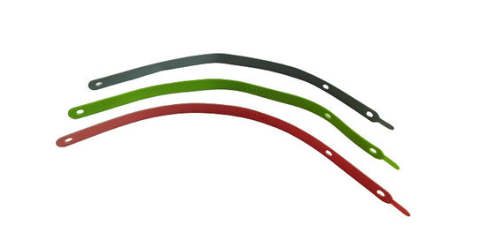 Strappo di silicone marino personalizzato Stretta di gomma di silicone Elastico per la gestione dei cavi