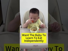 Ciotola riscaldata da microonde del silicone del bambino, ciotola complementare dell'alimento del silicone del grado degli alimenti per bambini